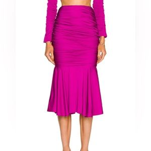 Stella McCartney Henley Skirt in Amethyst 38